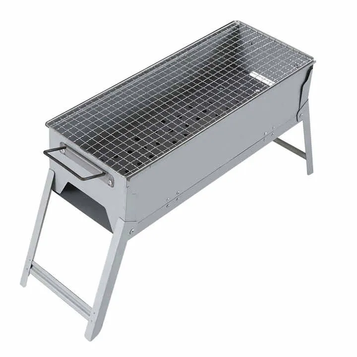 شواية على شكل فحم على الطاولة -Charcoal Table Top Grill Meat Vegetable BBQ