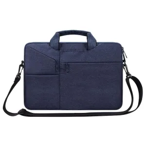 15.6 Inch Laptop Handbag With Hidden Strap And Suitcase Belt - Waterproof And Tear-Resistant