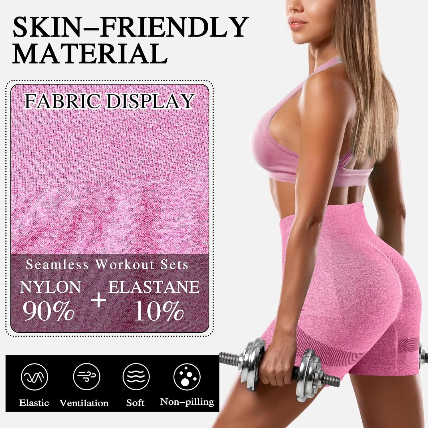4 Piece Women Workout Shorts Tie Dye High Waist Butt Lift Shorts Tight Women Workout Gym Yoga Sports Shorts
