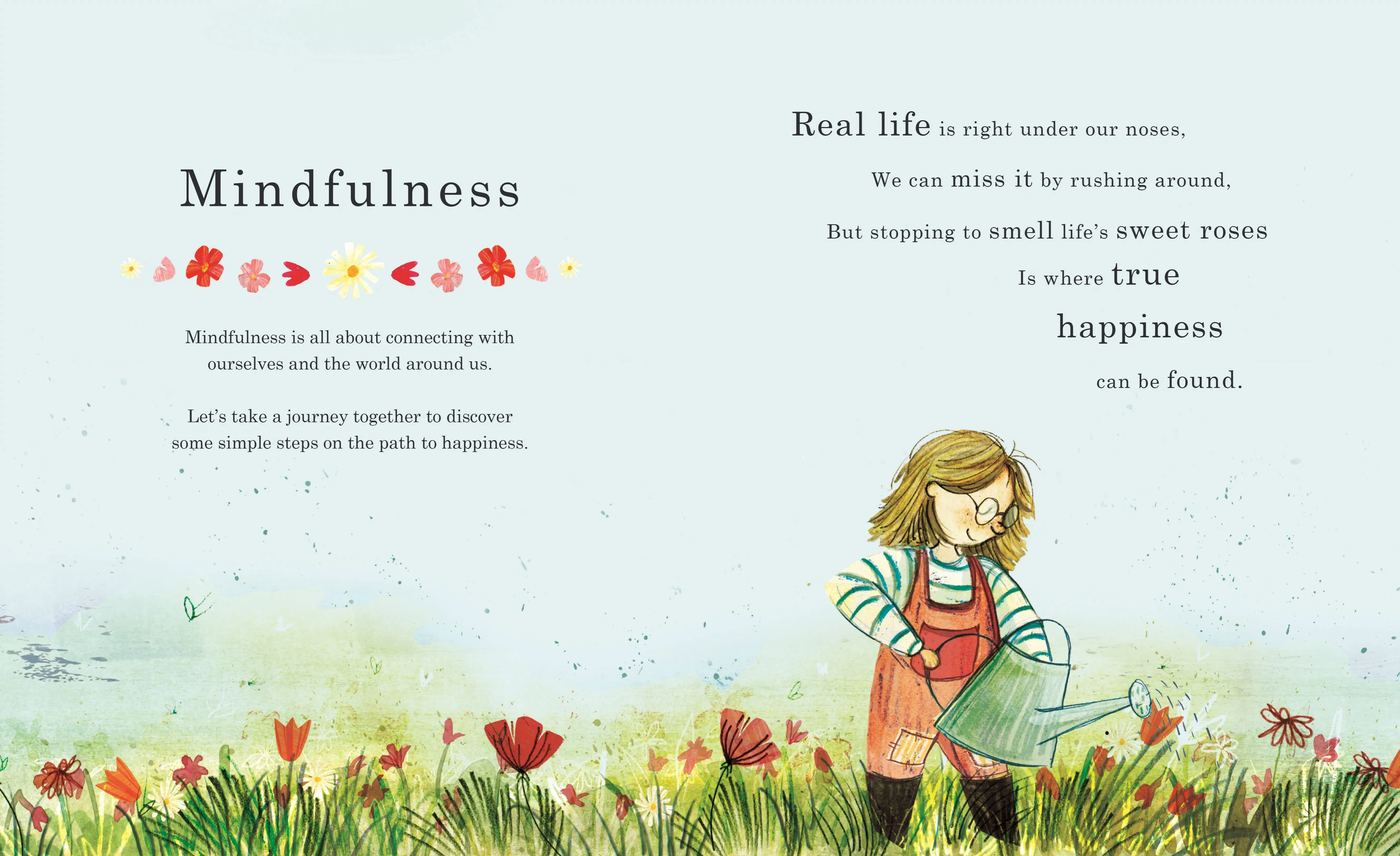 A CHILDRENS BOOK OF MINDFULNESS HAPPY