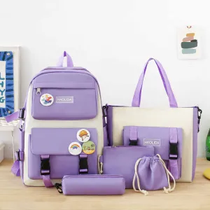 Backpack Simple Cute Large-حقيبة ظهر بسيطة