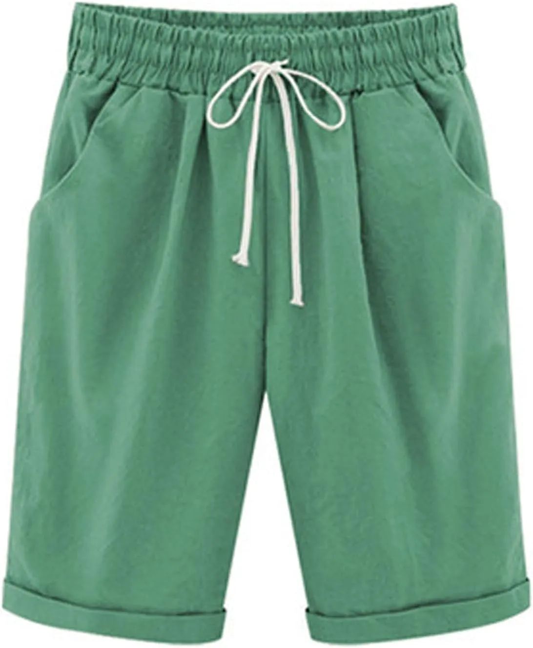Biker Shorts Women with Pockets Pants Straight Leg Sports Casual Loose Shorts Biker Shorts Women with Pockets Plus