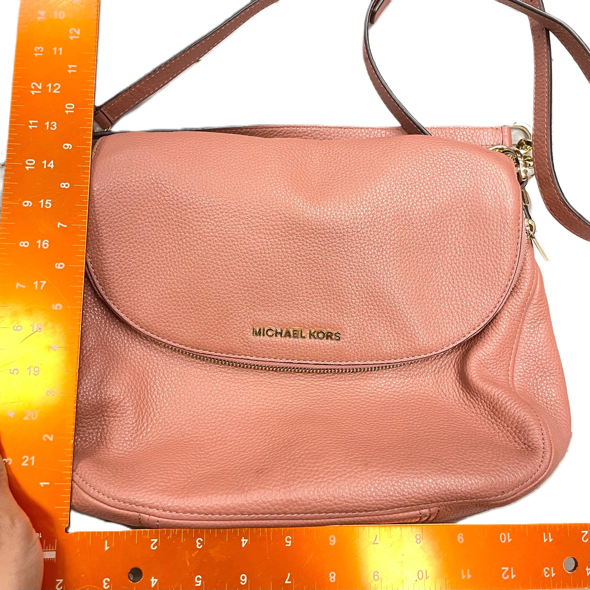 Crossbody Designer By Michael Kors, Size: Medium