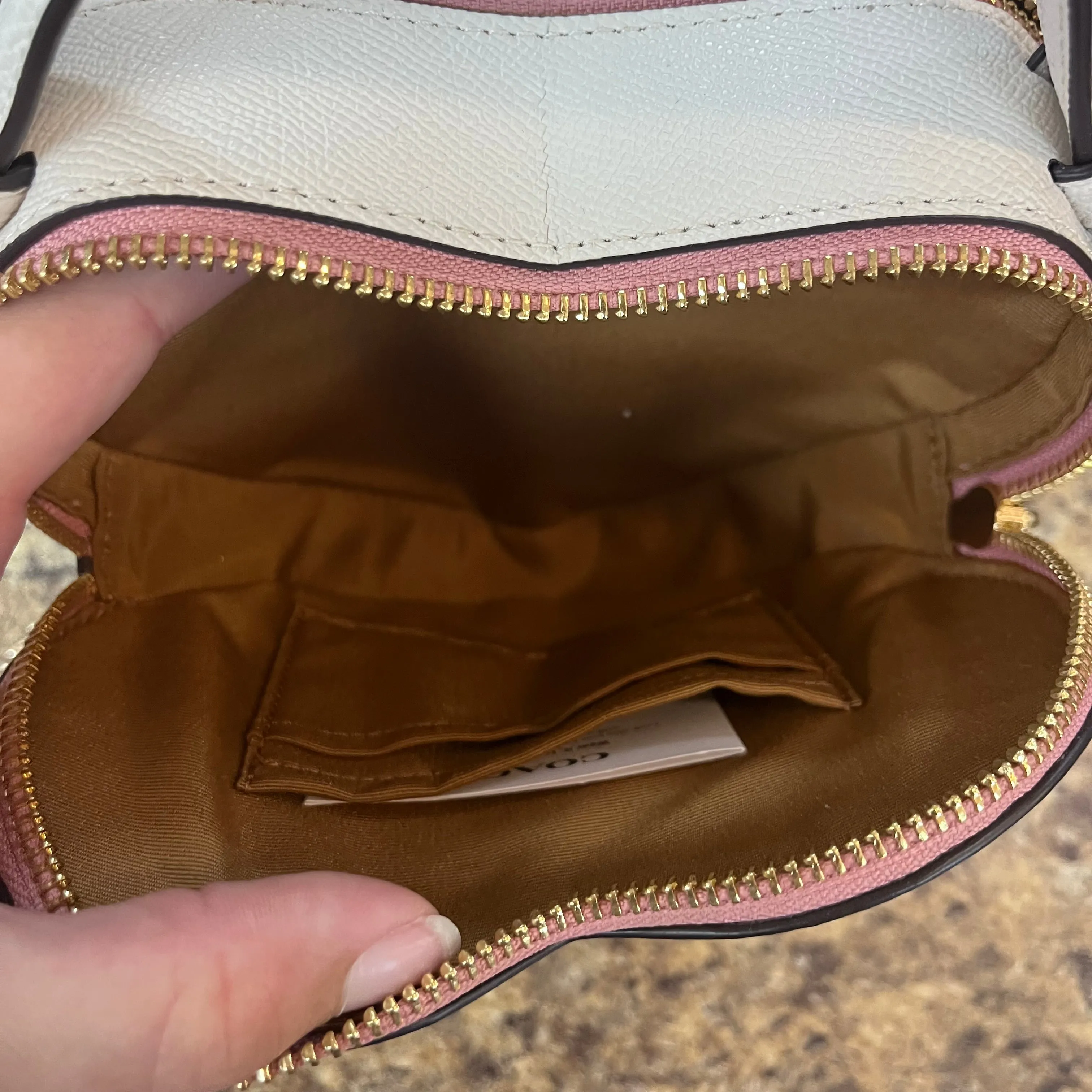 Crossbody Designer Coach, Size Small