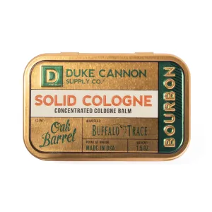 Duke Cannon Solid Cologne - Oak Barrel Bourbon
