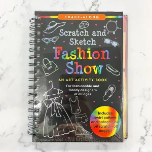 Fashion Show Scratch and Sketch
