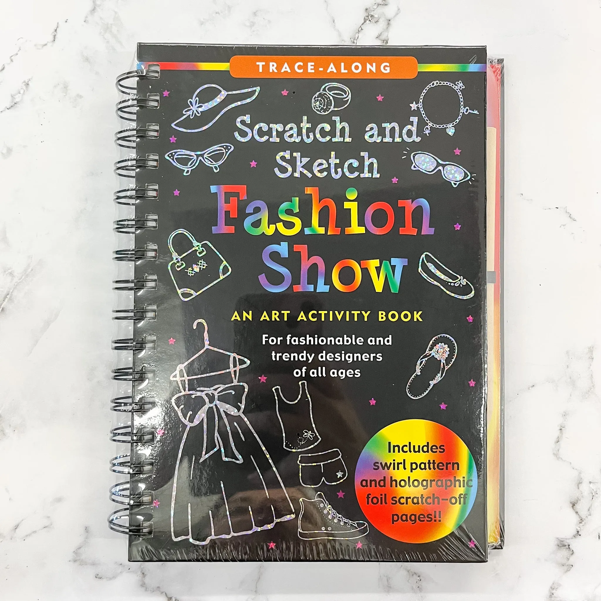 Fashion Show Scratch and Sketch
