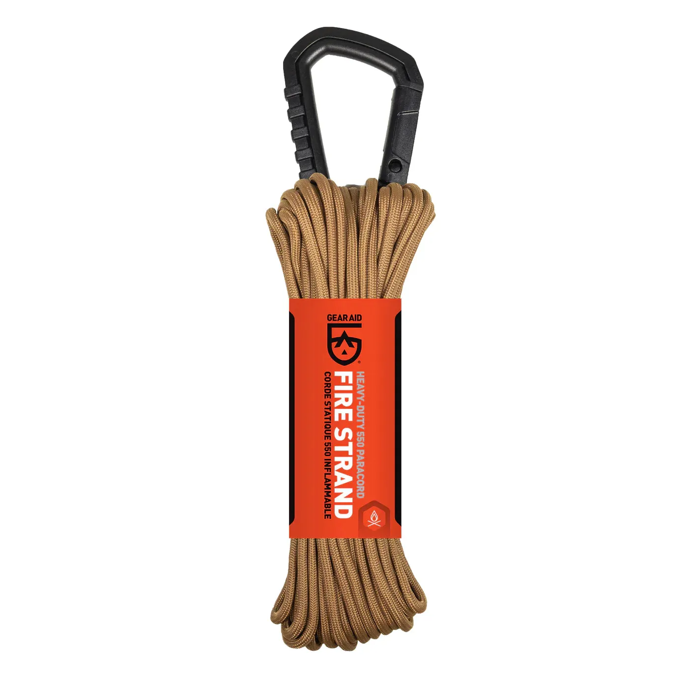 Gear Aid Firestrand 550 Paracord 50ft - Coyote*