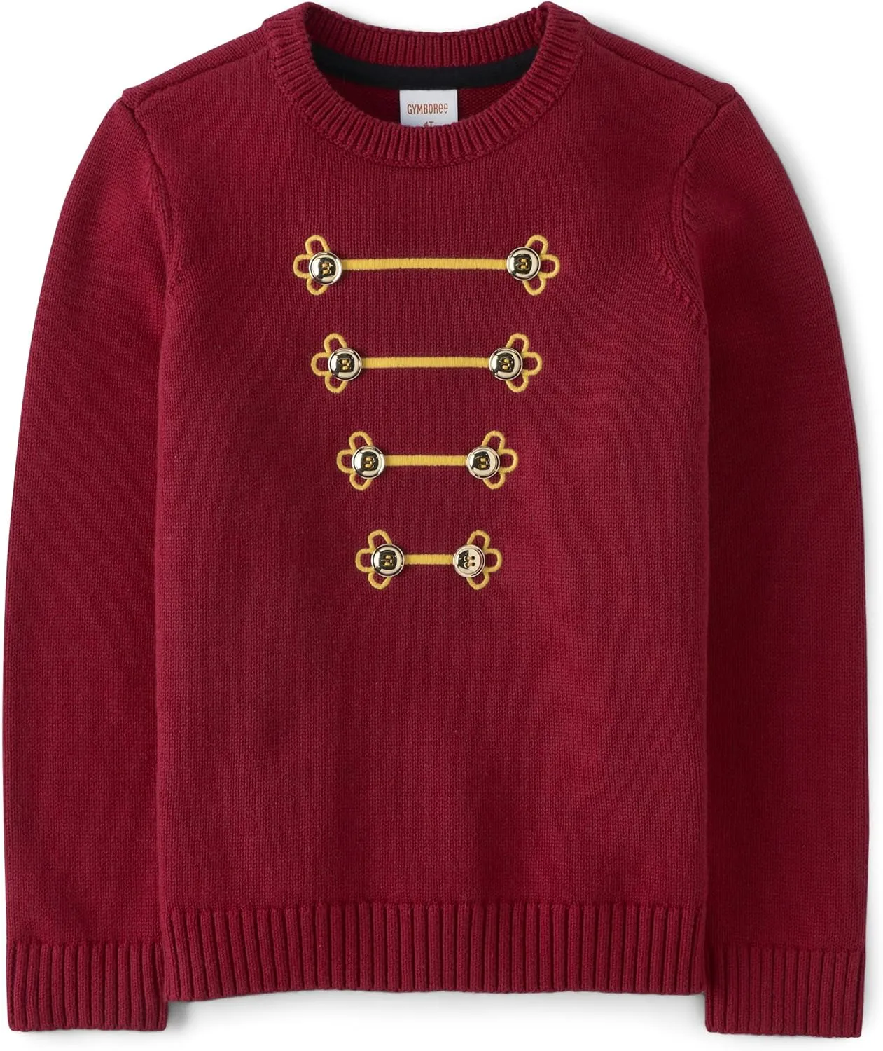 Gymboree Boys' and Toddler Long Sleeve Crew Neck Pullover Sweater