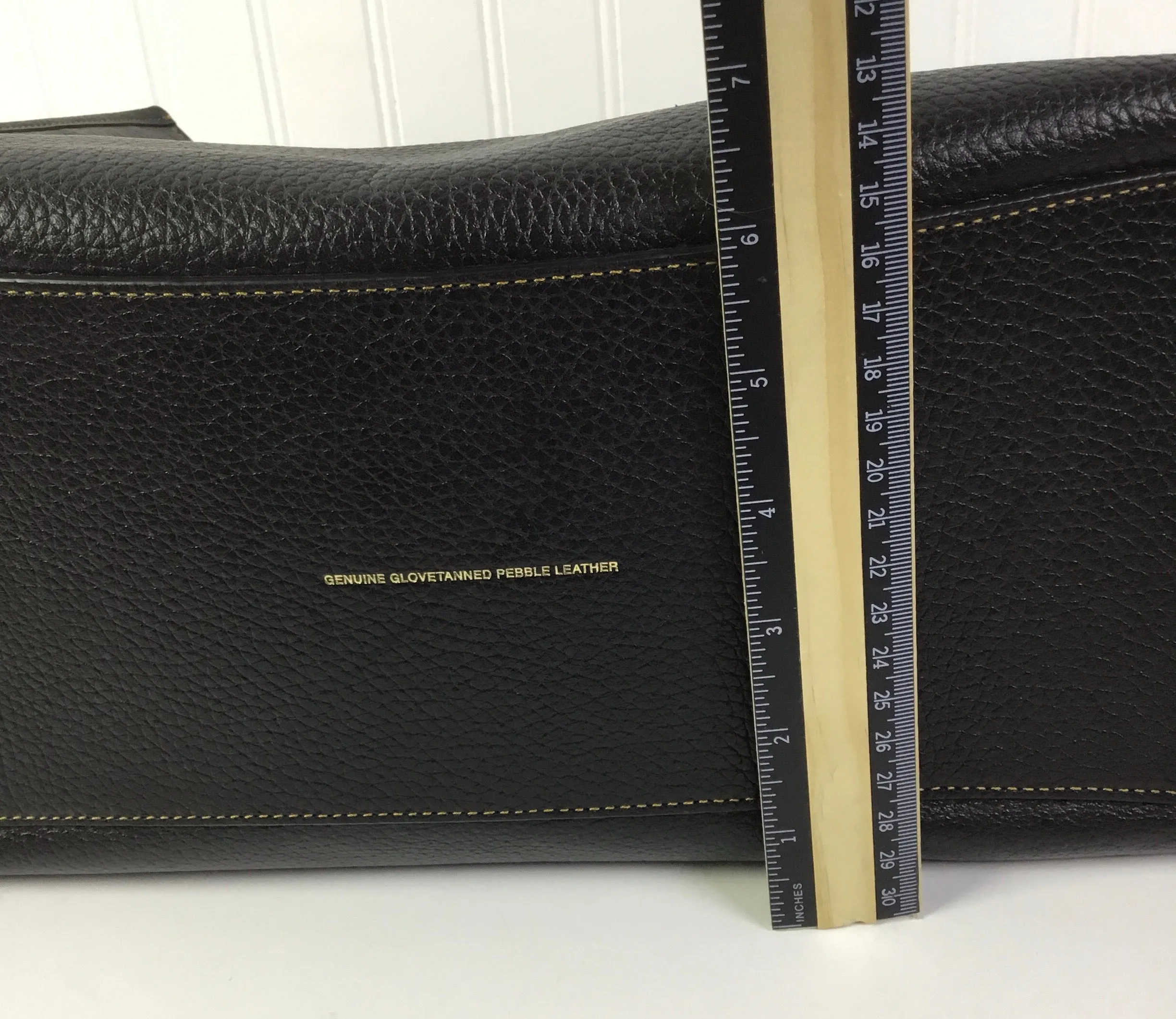Handbag Designer By Coach In Black, Size:Large