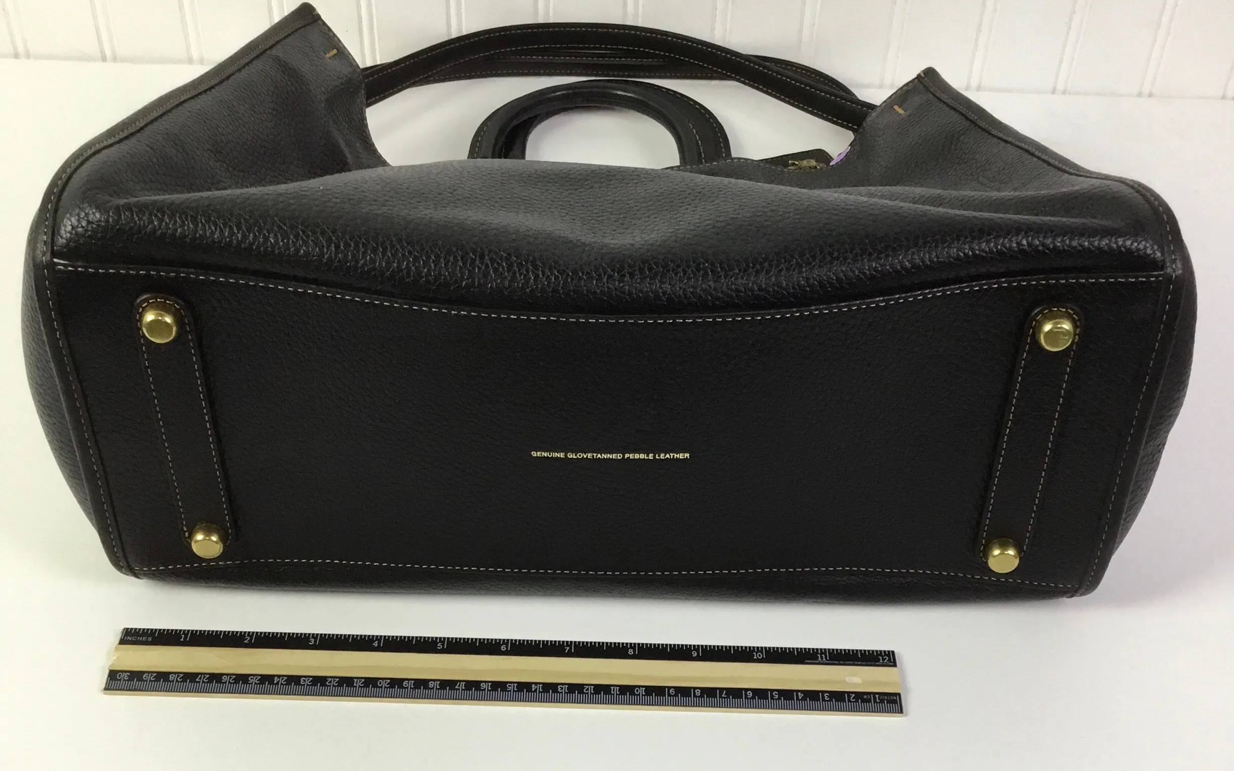 Handbag Designer By Coach In Black, Size:Large