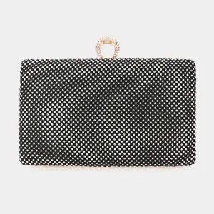 iLLASPARKZ Bling Rectangle Evening Clutch / Crossbody Bag