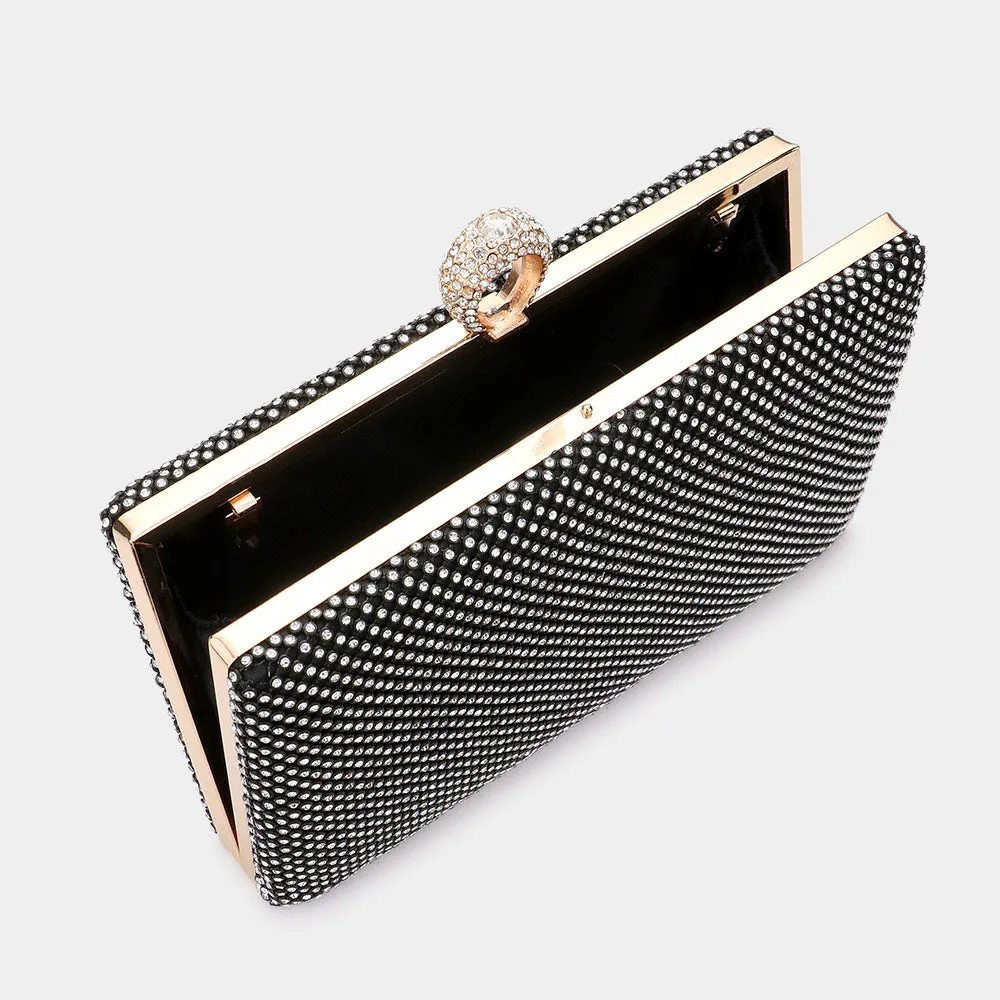 iLLASPARKZ Bling Rectangle Evening Clutch / Crossbody Bag