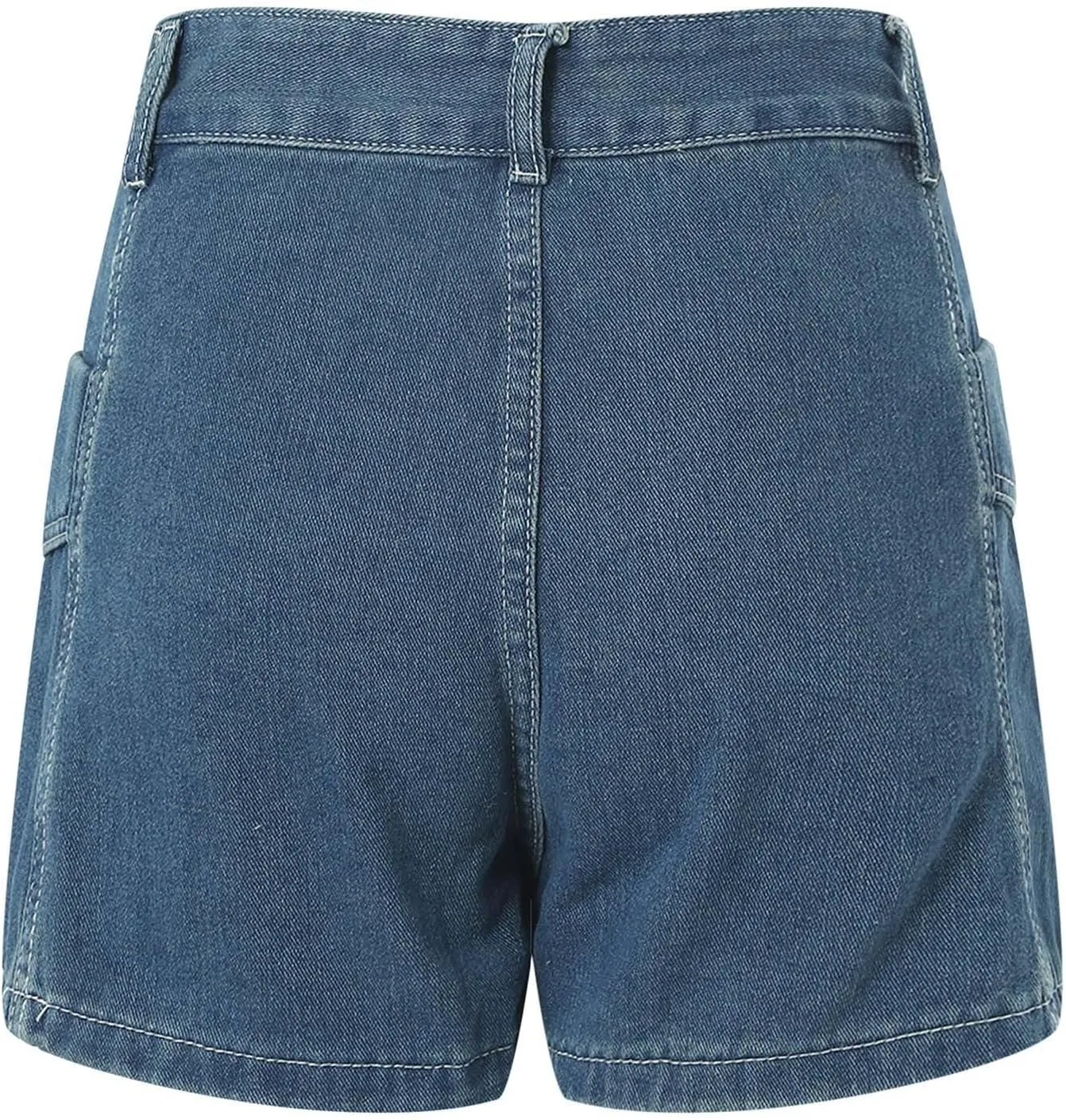 Jean Shorts for Women Mini Denim High Waisted Asymmetrical Wrap Short Skirt Casual Summer Retro Mini Skort Y2k Trendy 2025