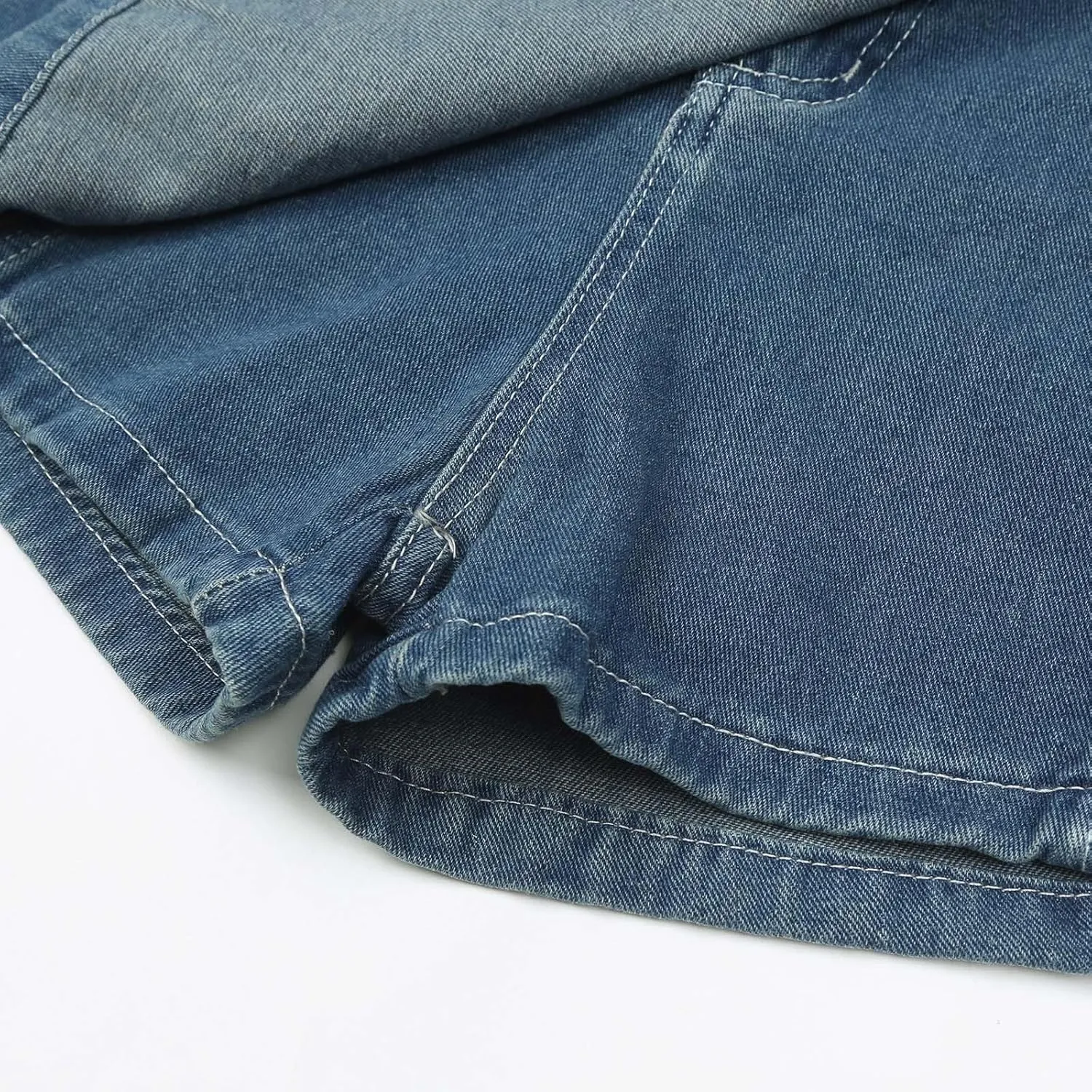 Jean Shorts for Women Mini Denim High Waisted Asymmetrical Wrap Short Skirt Casual Summer Retro Mini Skort Y2k Trendy 2025