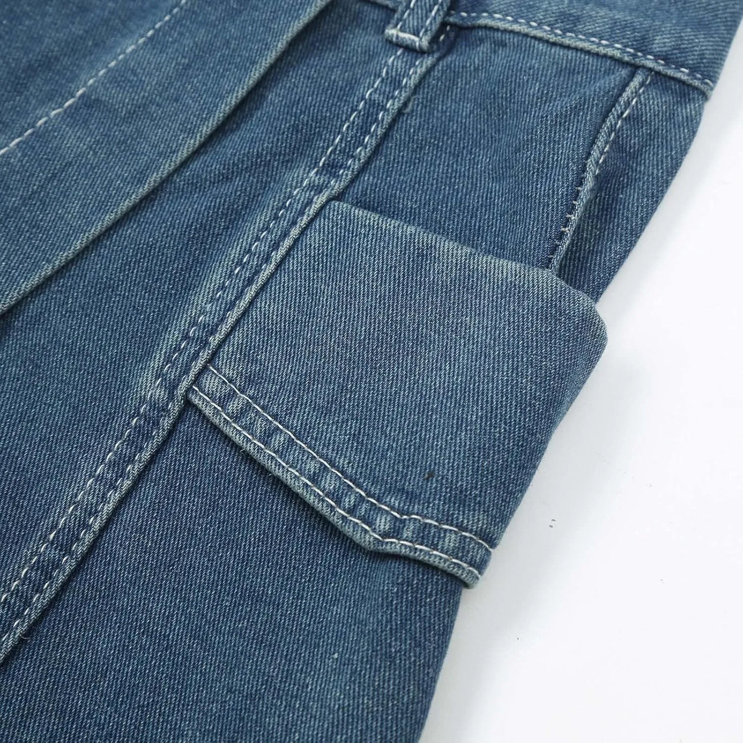 Jean Shorts for Women Mini Denim High Waisted Asymmetrical Wrap Short Skirt Casual Summer Retro Mini Skort Y2k Trendy 2025