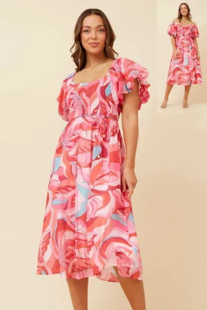 Justine On-Off Shoulder Dress