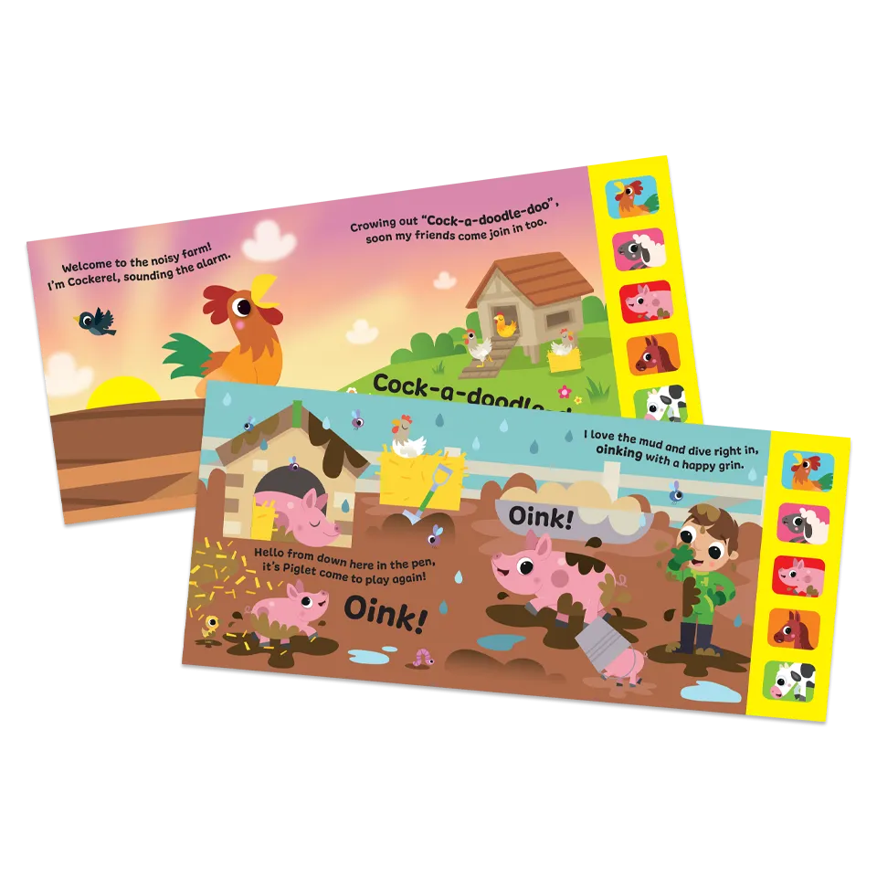 Noisy Farm: 5 Button Sound Book