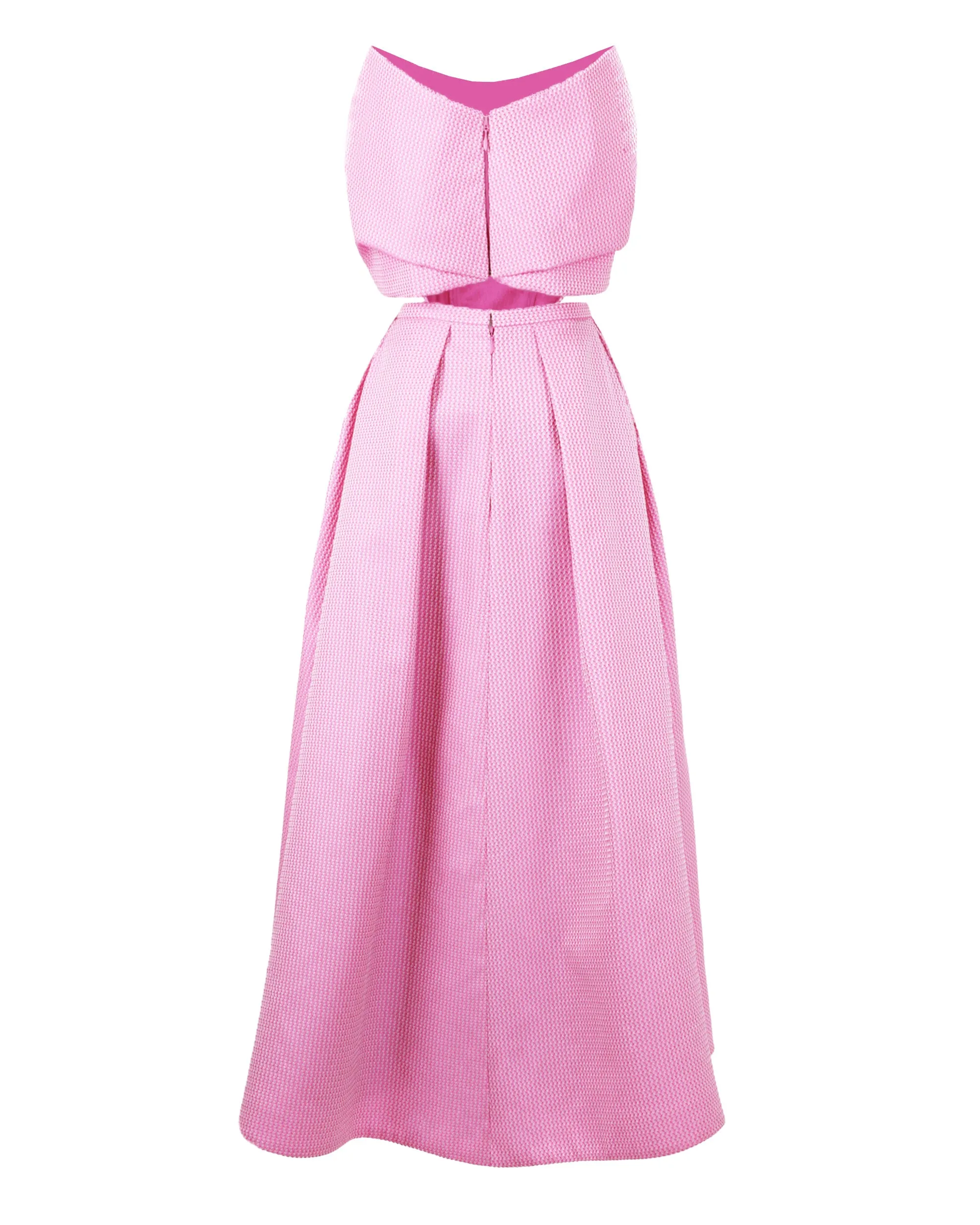 Off-Shoulder Dress with Draping