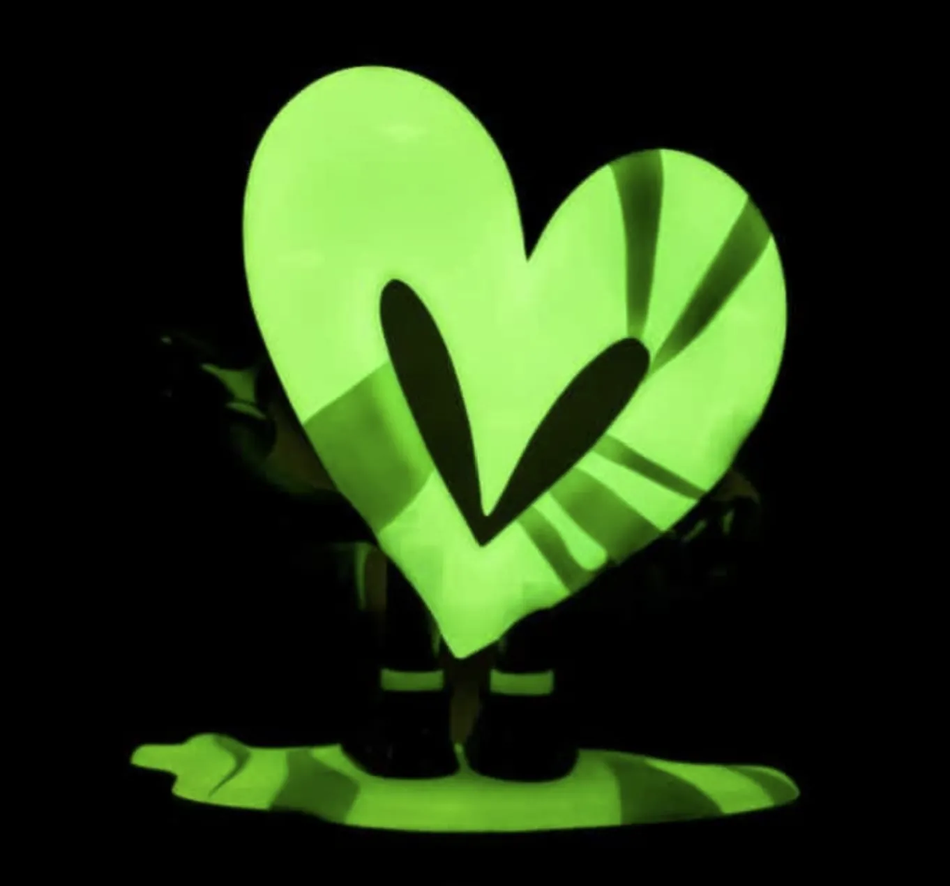 OPN Heart DCon 2022 Exclusive Art Toy by Jason Naylor