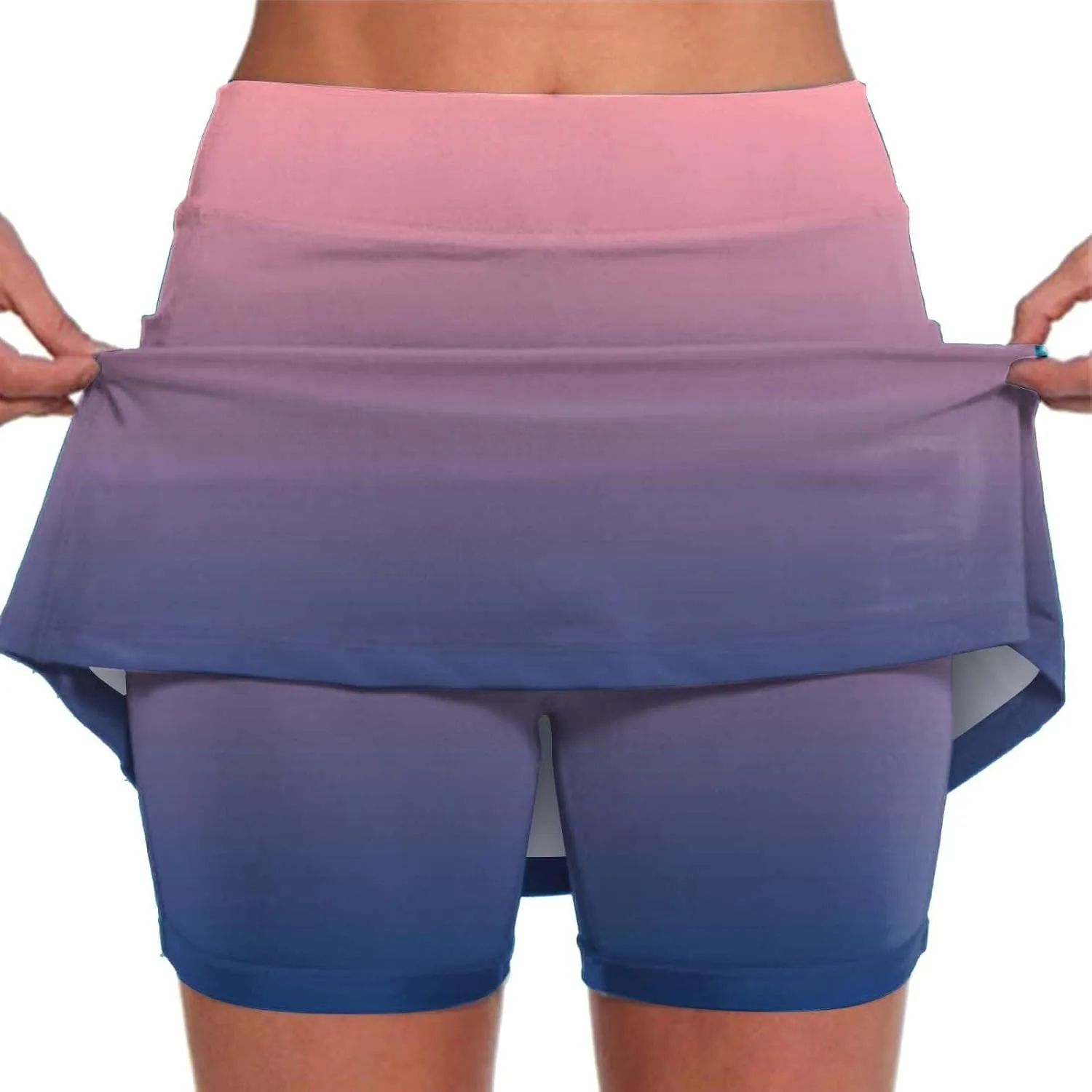 Short Trendy Skirts for Women 2024 Summer Biker Shorts Women 5 inch Orange Womens Athletic Shorts high Waisted