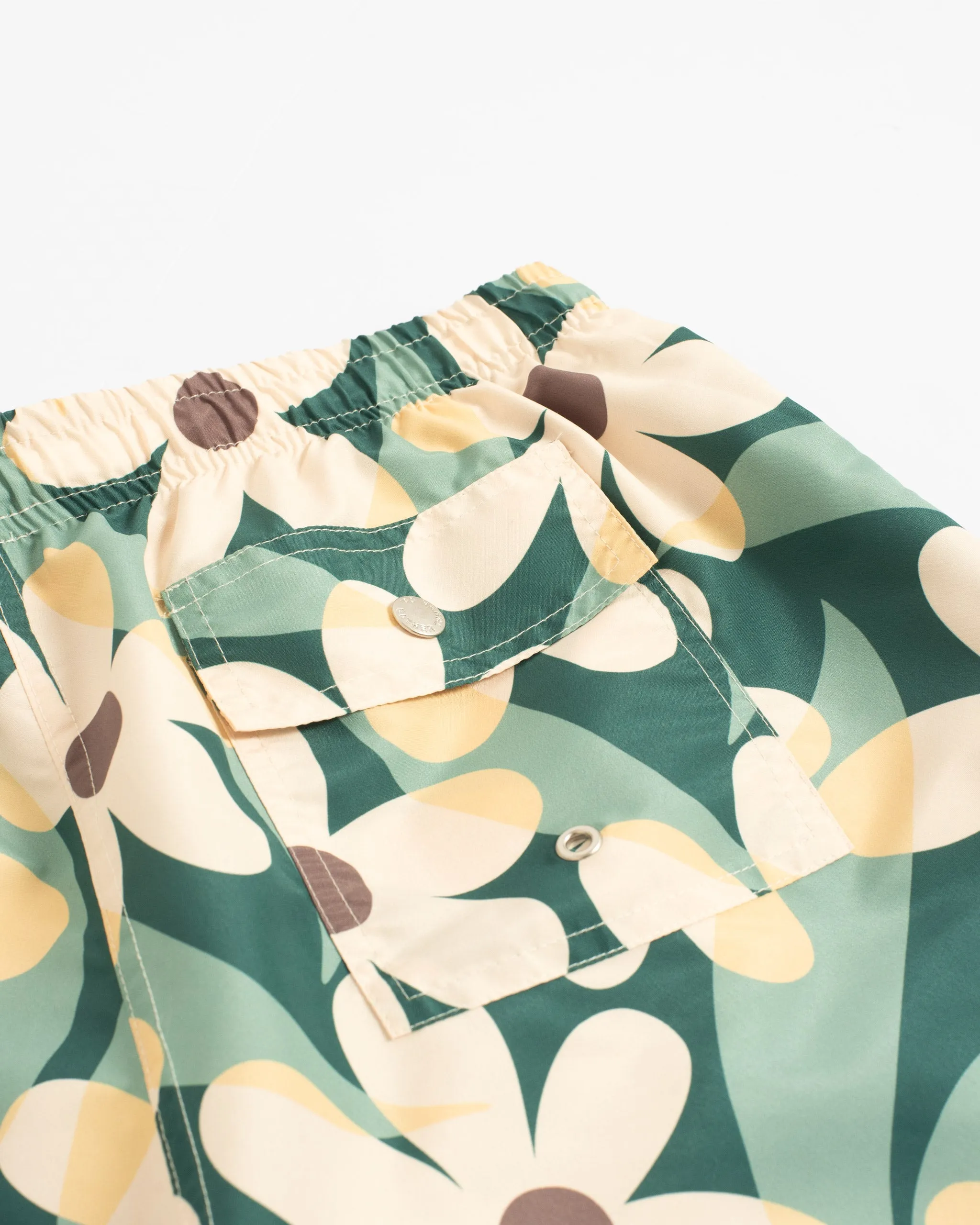 Tea Daisy Trip Swim Trunk