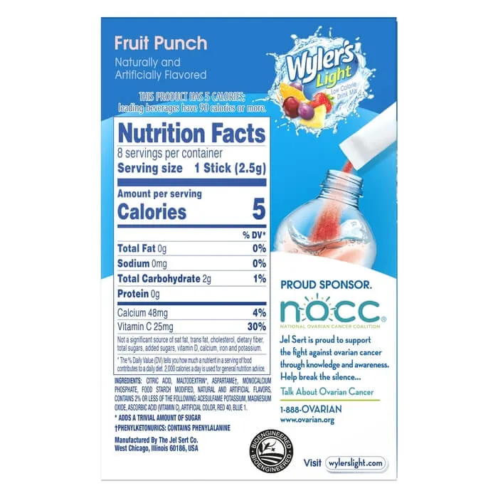 Wyler's Light Singles To Go Fruit Variety Pack - 6 Box DEAL