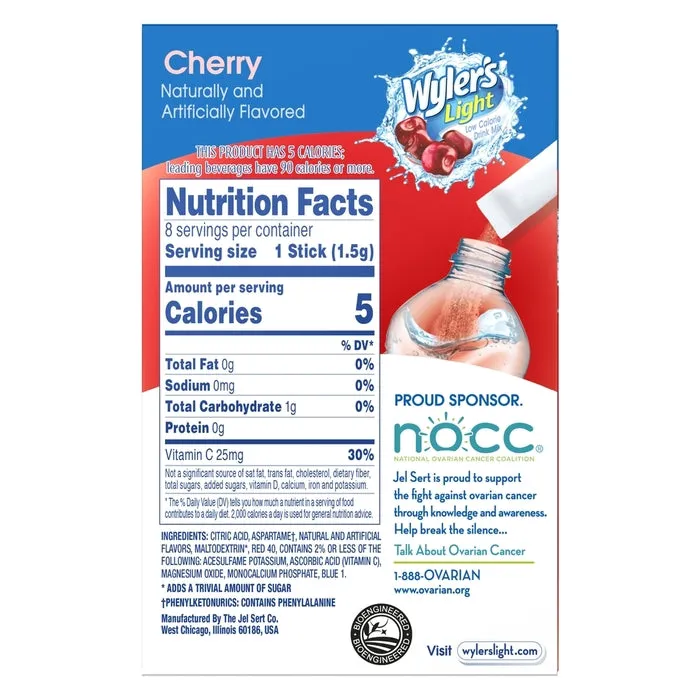 Wyler's Light Singles To Go Fruit Variety Pack - 6 Box DEAL