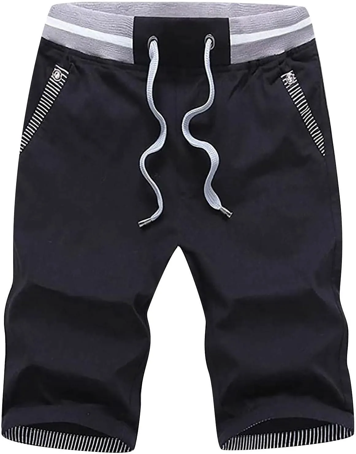 Ymosrh Men's Shorts Sports Pocket Workwear Casual Loose Shorts Jogging