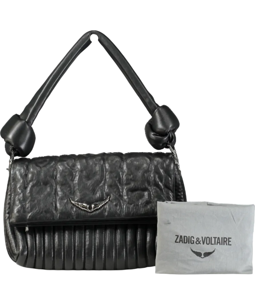 Zadig & Voltaire Black Rocky Eternal Bag One Size
